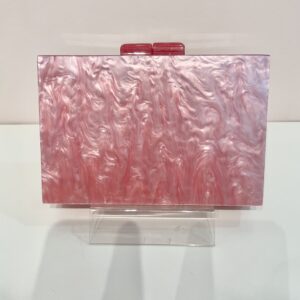 Bolsa Madrepérola Rosa 113361