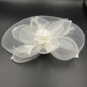 Fascinator Branco 8081
